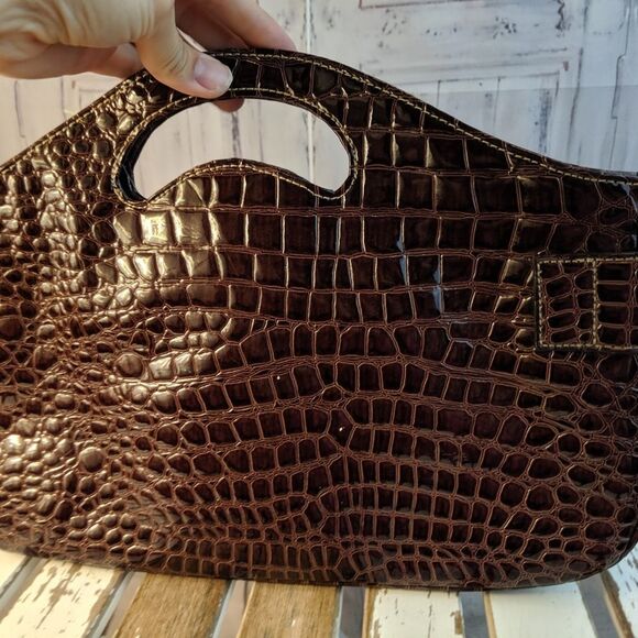 nwt new apt 9 purse handbag bag tote travel wristl - Picture 3 of 5